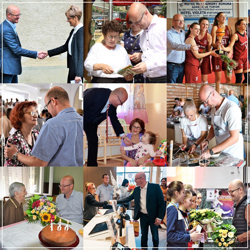 Femeile, sărbătorite și de primarul municipiului Satu Mare, Kereskenyi Gabor