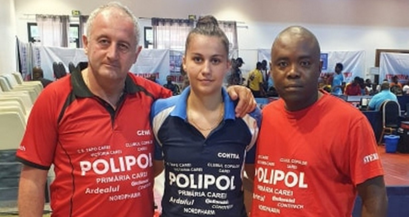 Dari Helga, trei medalii de aur în Congo