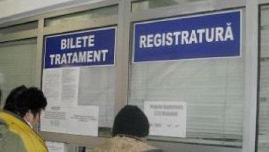 Se suspendă şi activitatea de acordare a biletelor de tratament