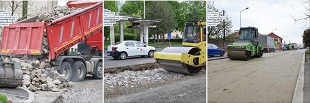 FOTOGALERIE. Lucrările la B-dul O Goga, SUSPENDATE. CÂND vor fi RELUATE