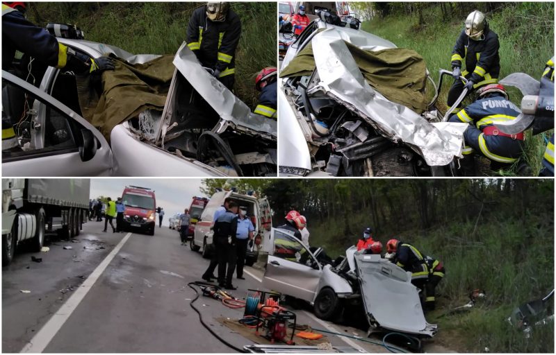 TRAGEDIE. Accident MORTAL  cu doi MORȚI în județ. Cum s-a produs DRAMA