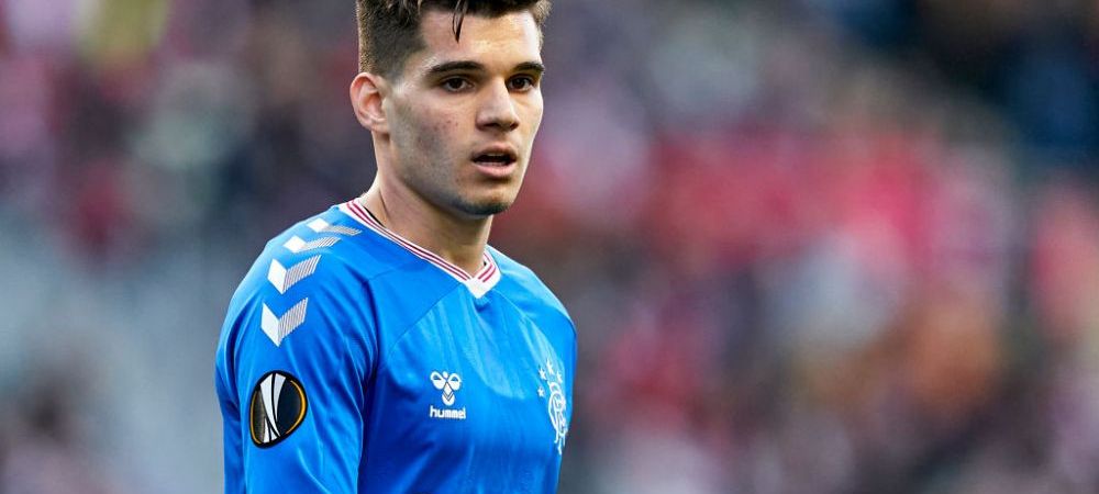 Final de aventură pentru Ianis Hagi la Rangers