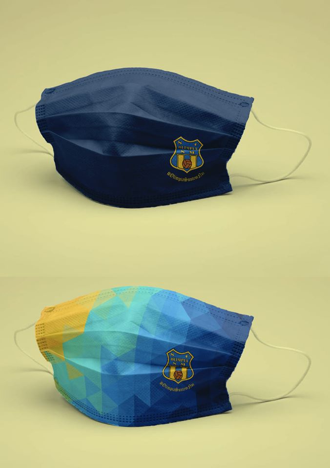 Măști antiCOVID19 cu însemnele OLIMPIEI SATU MARE! Se pot face deja comenzi!