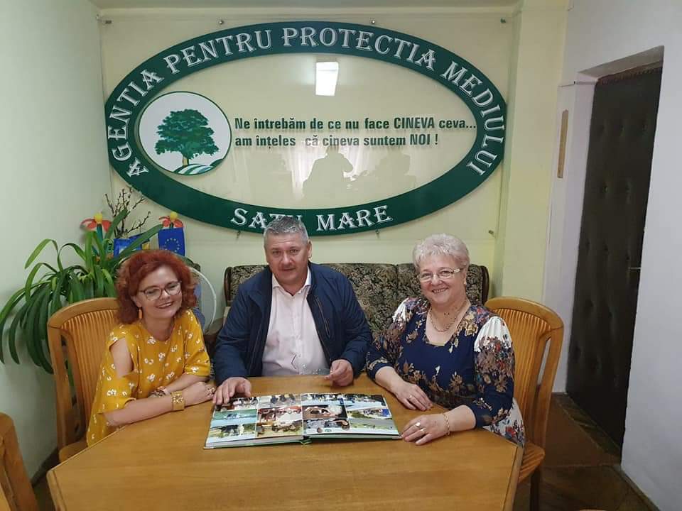 Viorel Toma - Președintele Agenției Naționale pentru Protecția Mediului In vizita la Satu Mare