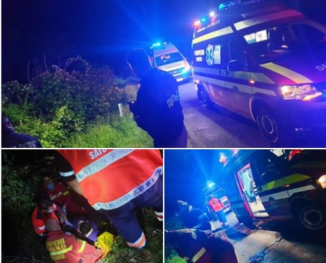 FOTOGALERIE. ACCIDENT GRAV în ȚARA OAȘULUI. Victimă ÎNCARCERATĂ