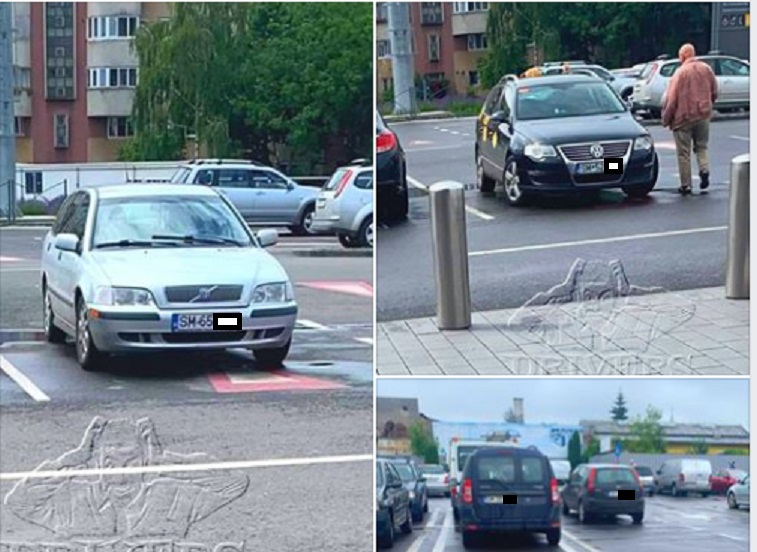 Un nou stil de parcare  la Satu Mare