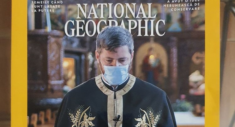 FOTO. PREMIERĂ. Preot sătmărean, pe PRIMA PAGINĂ a National Geographic. E din Oaș