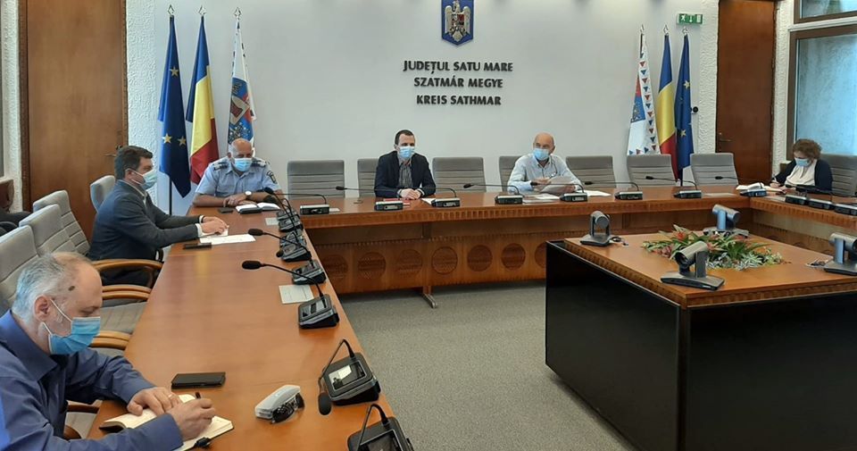 Ședință la Prefectură