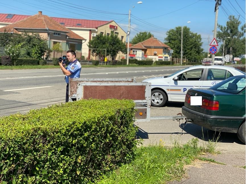 SANCȚIUNI aplicate de polițiști pentru prevenirea ACCIDENTELOR rutiere