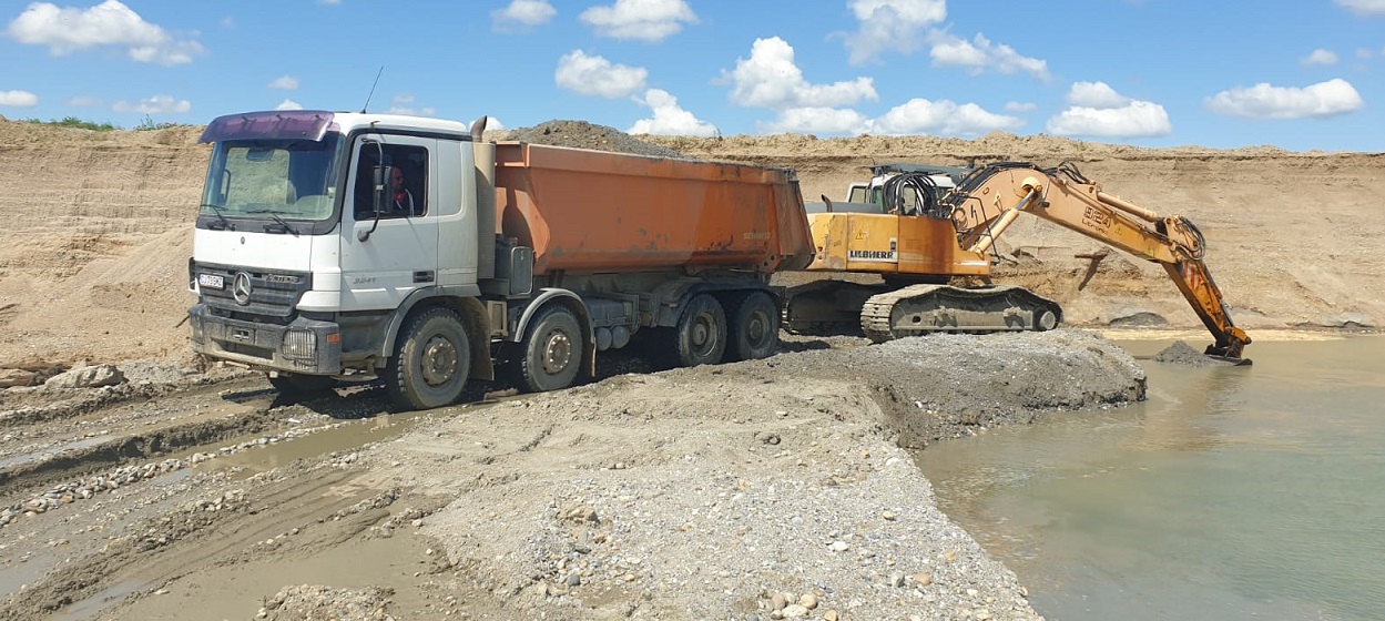 VIDEO. Balastieră din județ, ASPRU SANCȚIONATĂ. Care a fost MOTIVUL