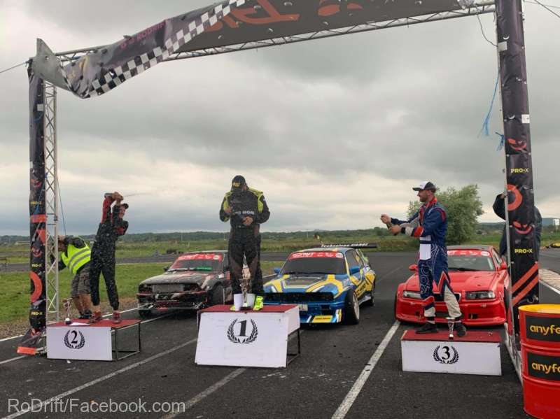 Radu Moise a câştigat prima etapă a Campionatului Naţional de Drift