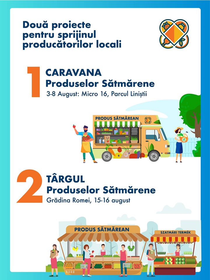 Caravana produselor sătmărene