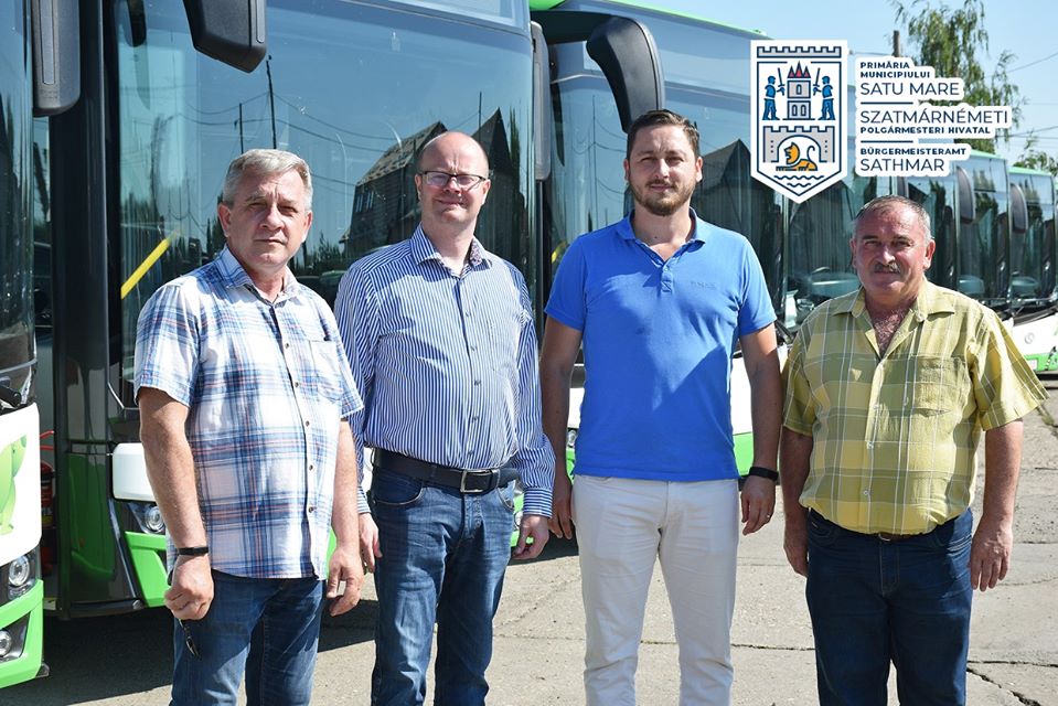 Încă șapte autobuze hibrid nou-nouțe