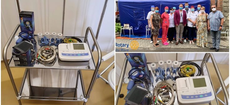 Donație pentru Spitalul Județean. Secția de Oncologie, dotată cu echipament medical performant