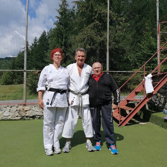 Karateka de la Sakura Carei, la stagiul de pregătire al Lotului Național  SKDUN