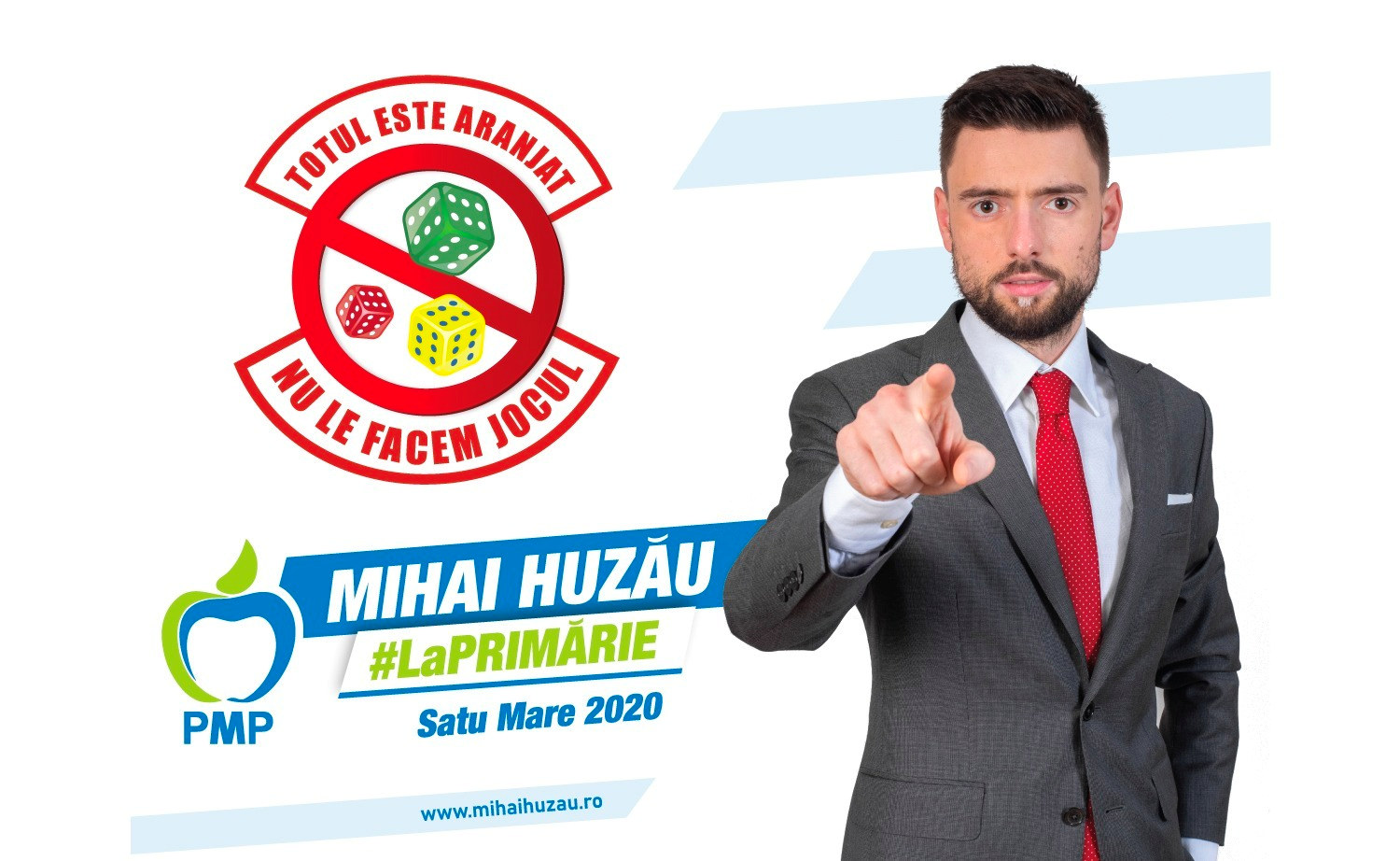 Mihai Huzău, candidatul PMP la Primăria Satu Mare