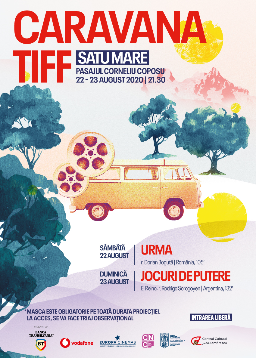 Caravana TIFF ajunge la Satu Mare pe 22 și 23 august