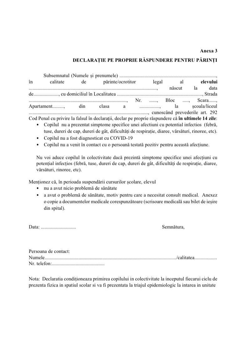 Emoții mari pentru părinți! Începe școala din 14 Septembrie