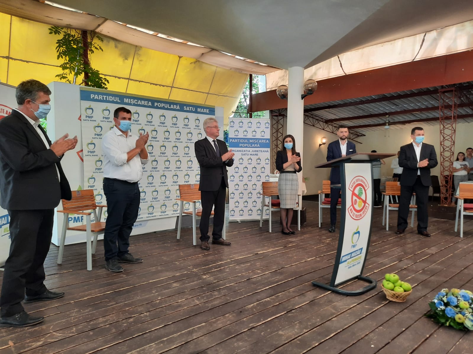 Partidul Mișcarea Populară și-a prezentat echipa și obiectivele cu care dorește să câștige în alegeri