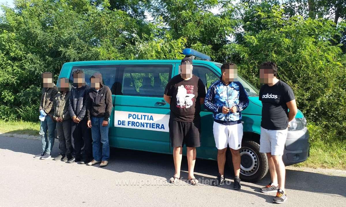Trei călăuze și patru cetățeni sirieni, opriți la frontiera cu Ungaria