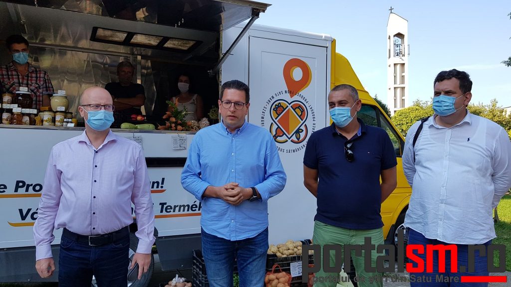 Caravana Produs Sătmărean a ajuns  în cartierul Micro 16