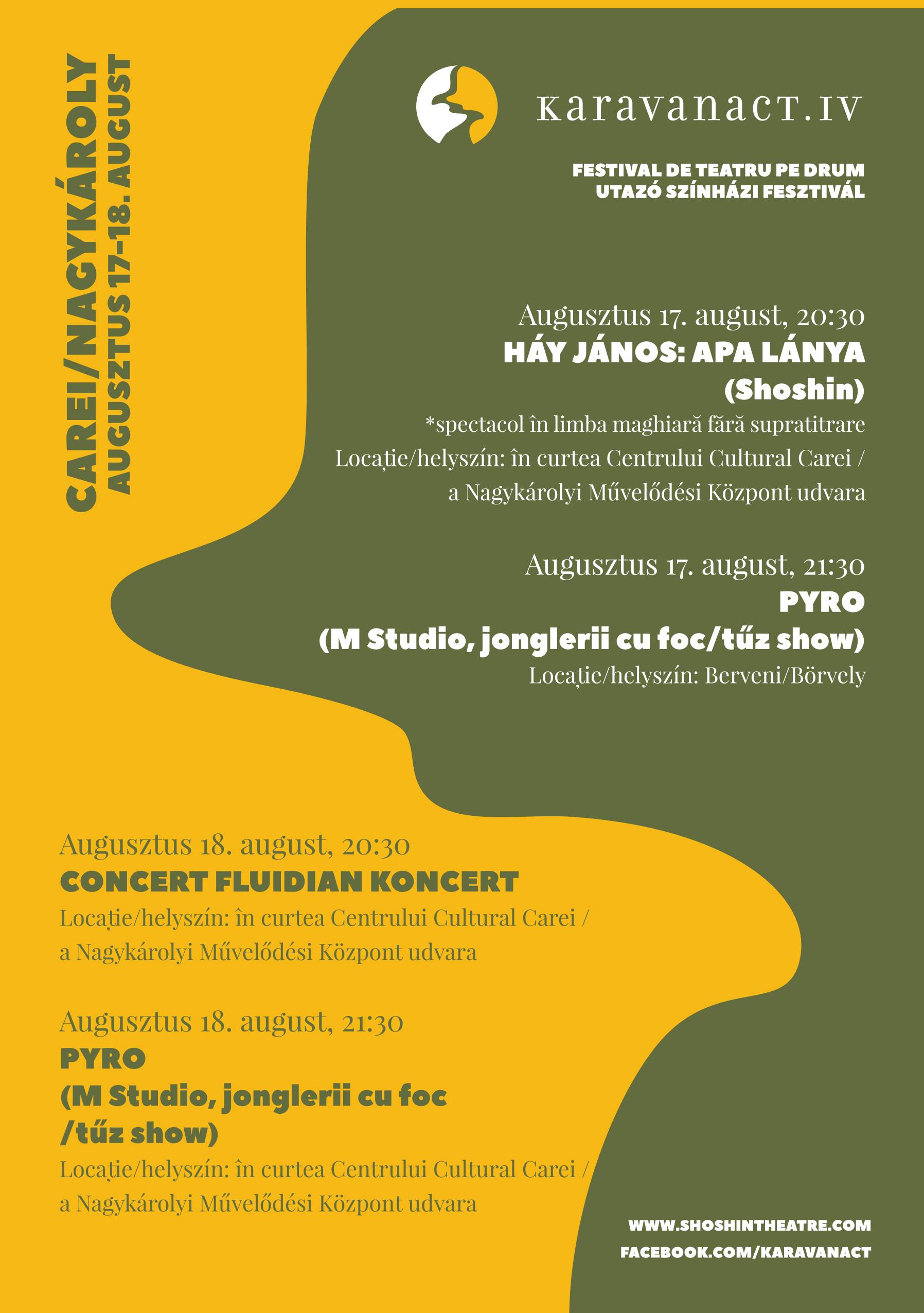 A patra ediție a Festivalului KaravanAct