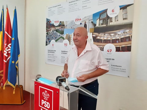 Dorel Coica și-a prezentat  realizările sale ca primar