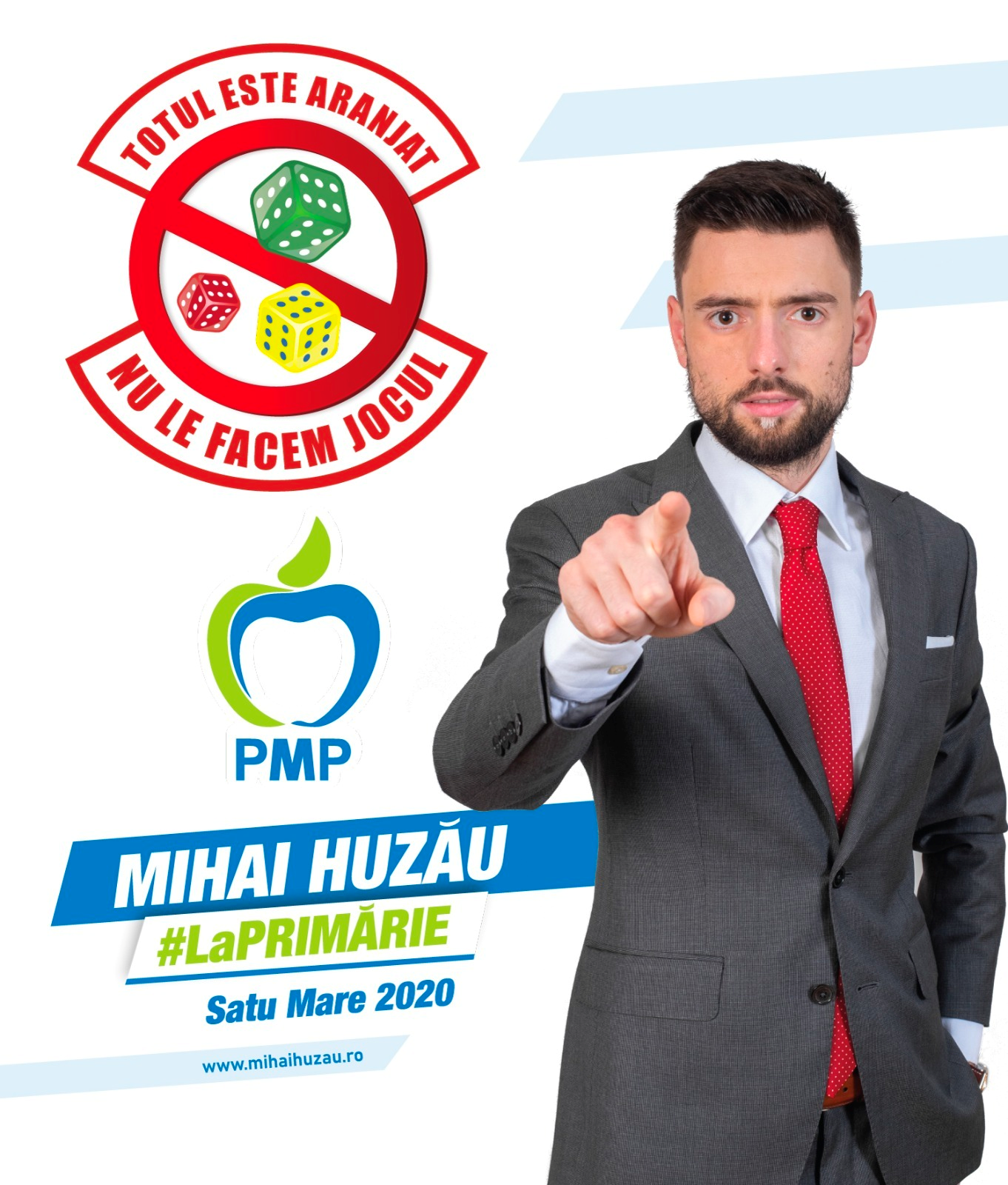 Mihai Huzău, candidatul PMP la Primăria municipiului Satu Mare
