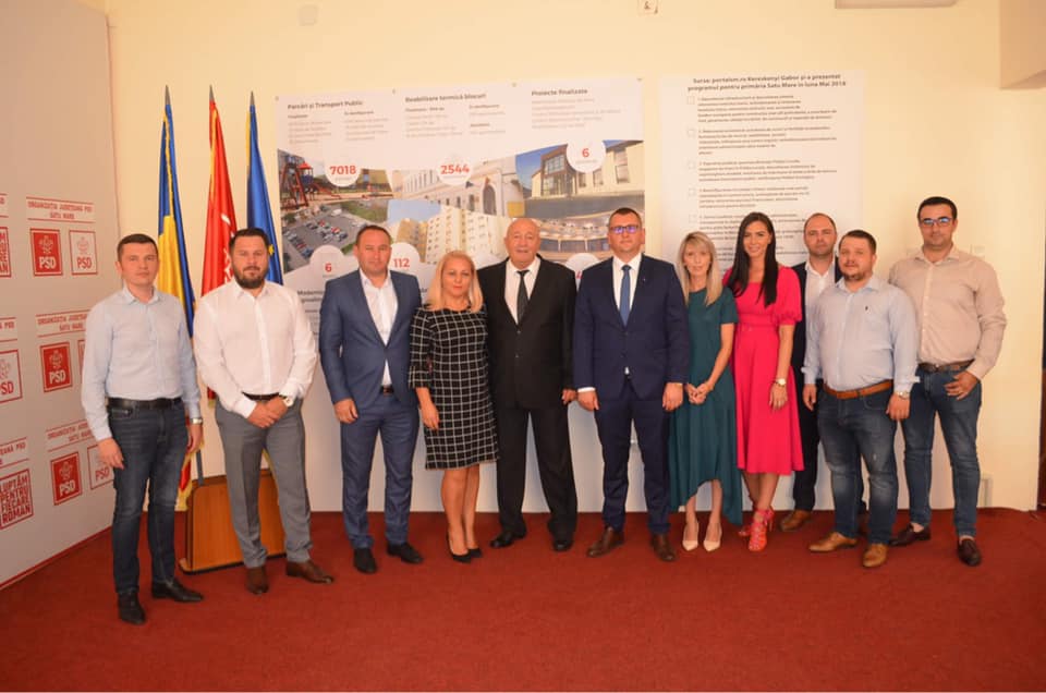 Alegeri locale 2020! PSD Satu Mare a depus lista de candidați ! Senatorul Gabriel Leș deschide lista de consilieri locali la municipiul Satu Mare