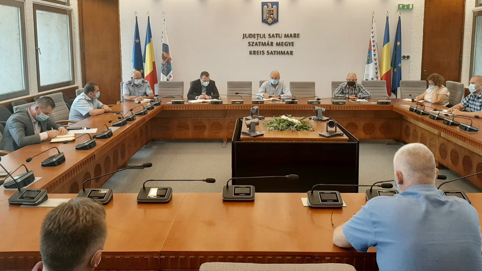 Măsuri urgente luate împotriva răspândirii COVID-19 în județ