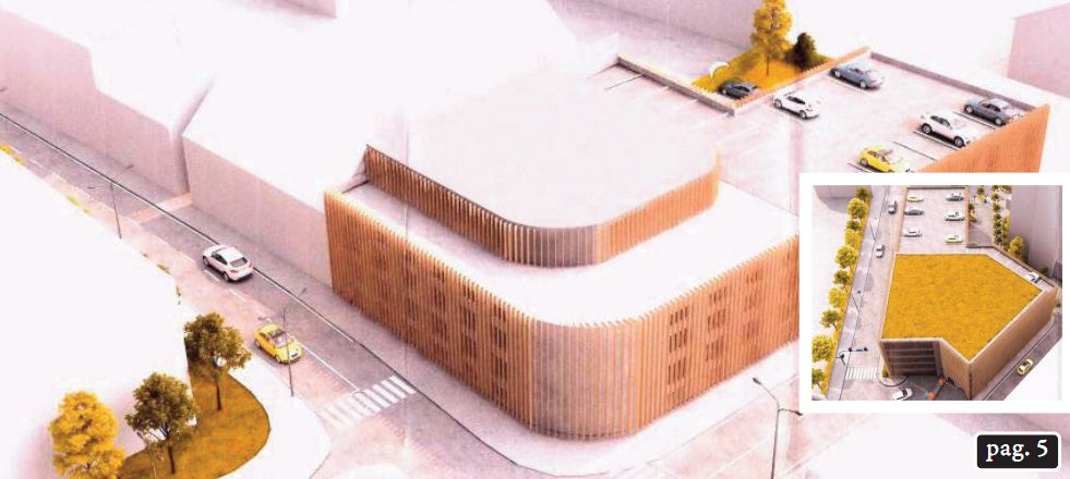 Primăria construiește două parcări supraetajate
