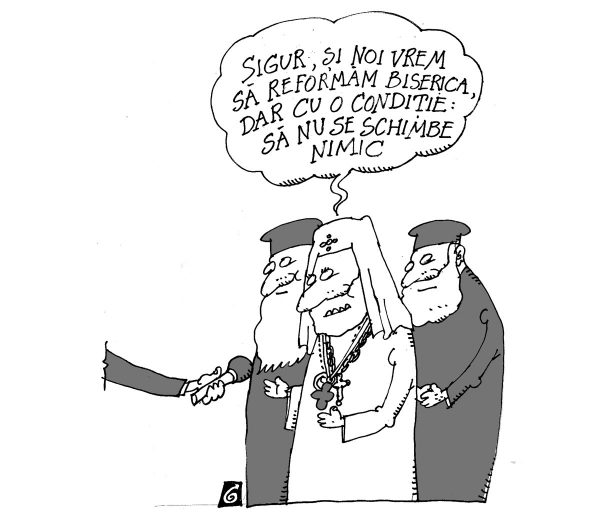 Slujbașii bisericii în campanie cu Petric!