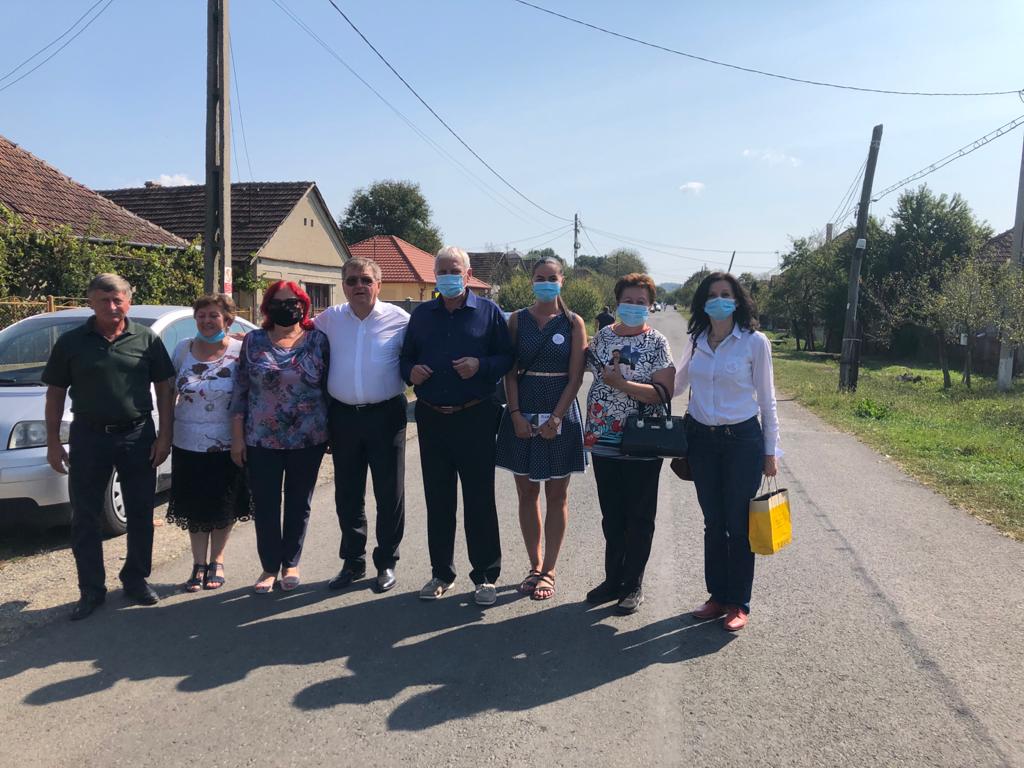 Echipa primarului din Supur ,campanie în Racova si Hurez!