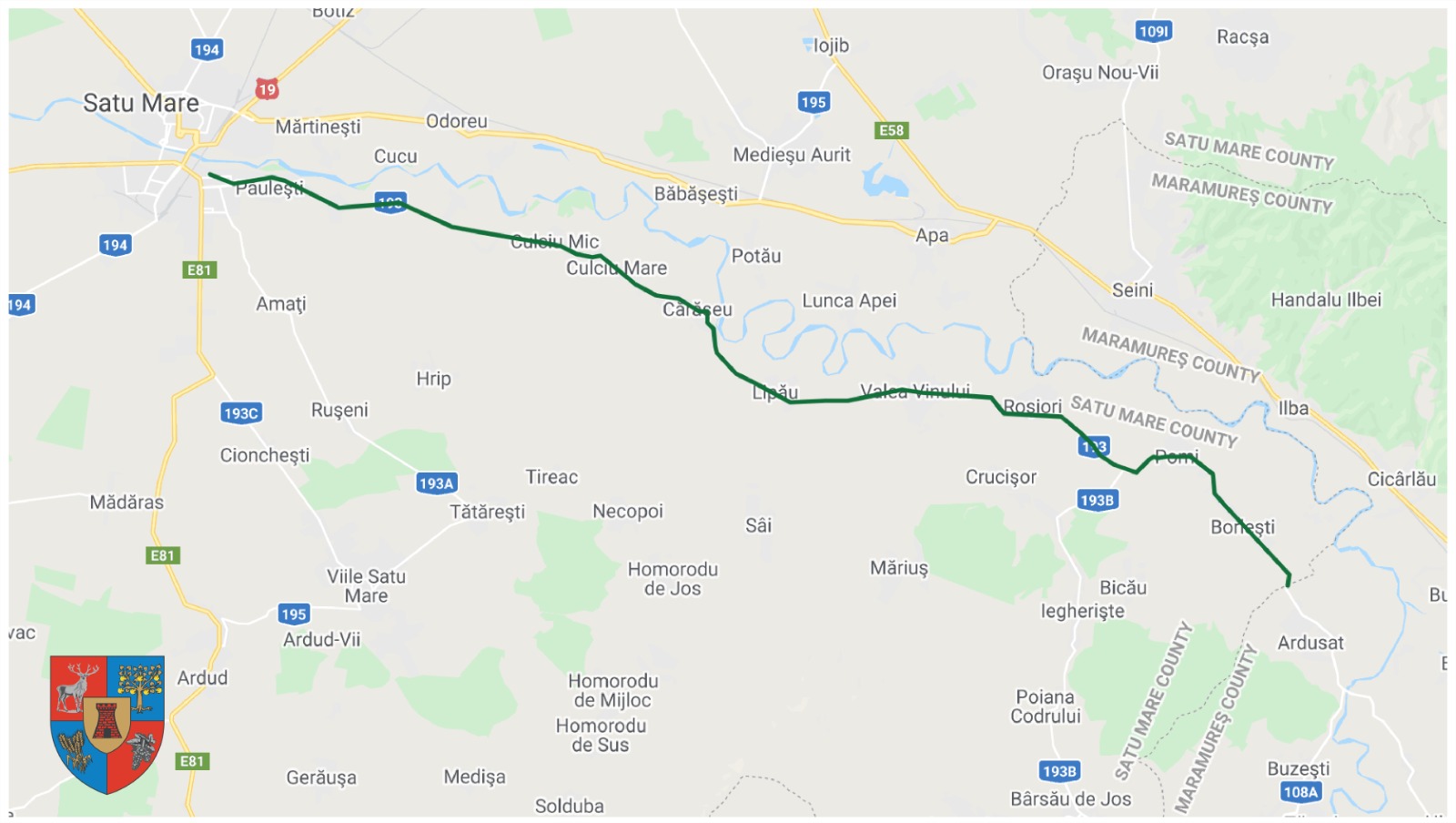 Documentație tehnică din fonduri europene pentru DJ 193