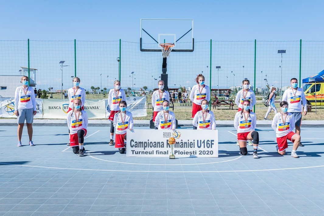 Viitorul sună bine...Baschetbalistele de la LPS CSS Satu Mare , campioane naționale la junioare U 16!