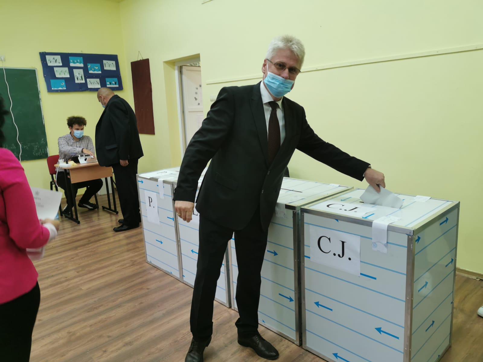 Liviu Pop: "Am votat pentru schimbare și pentru dezvoltarea normală a județului nostru."