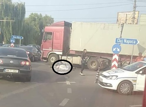 FOTO. Accident mortal la Satu Mare
