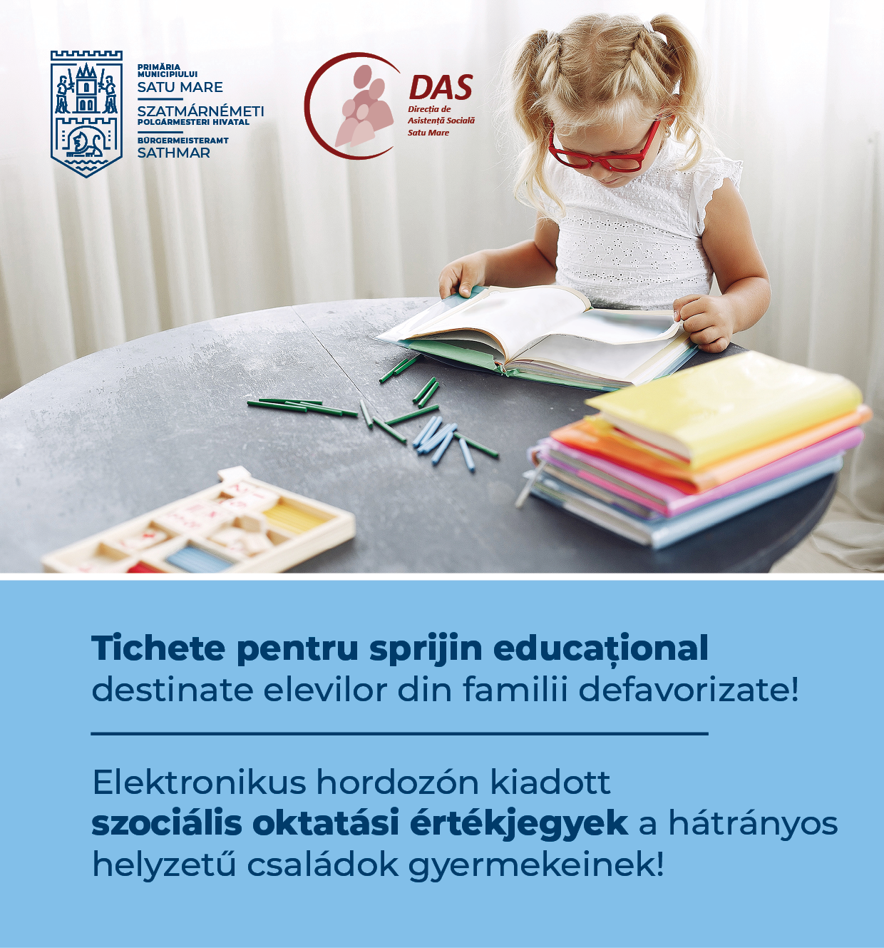 Ajutoare pentru elevii care provin din familii cu venituri mici