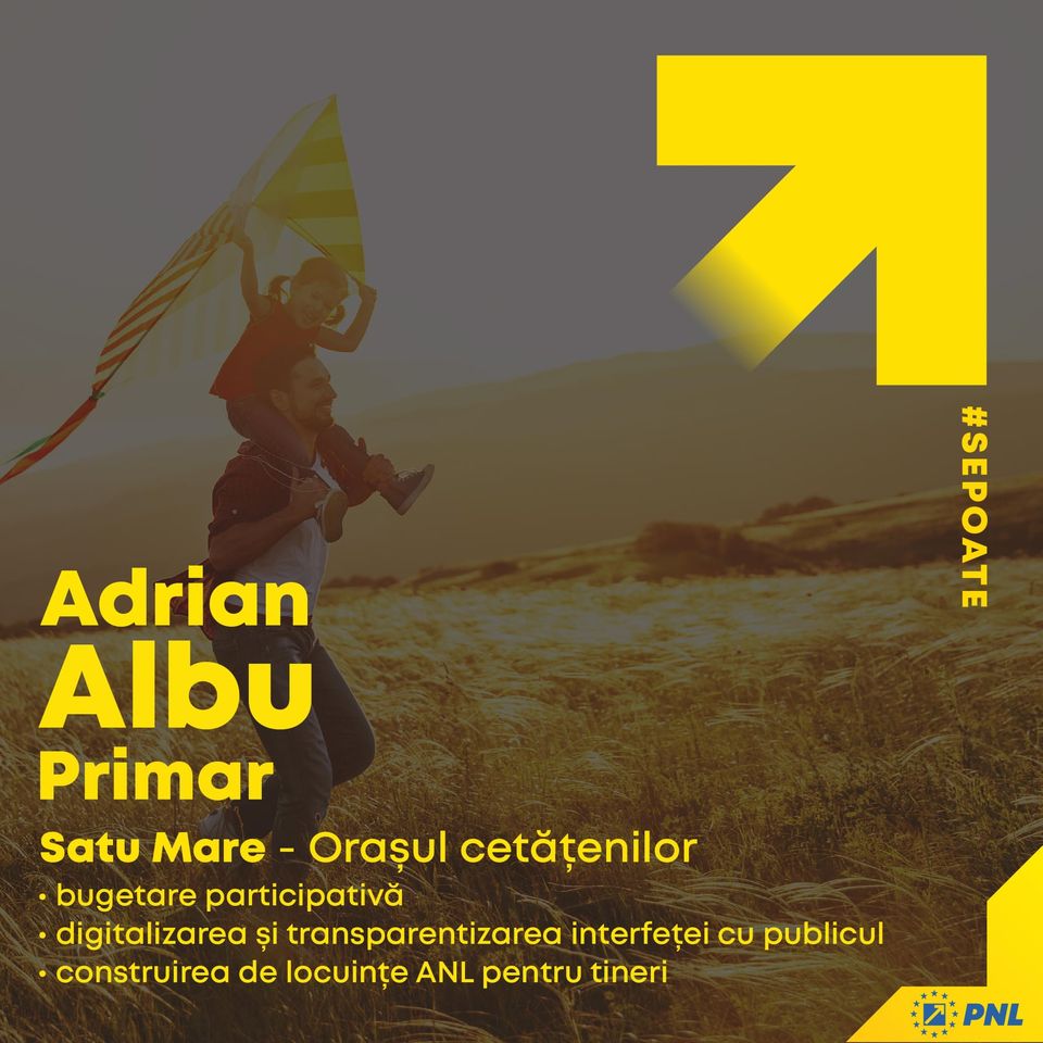 Adrian Albu își prezintă obiectivele sale ca primar