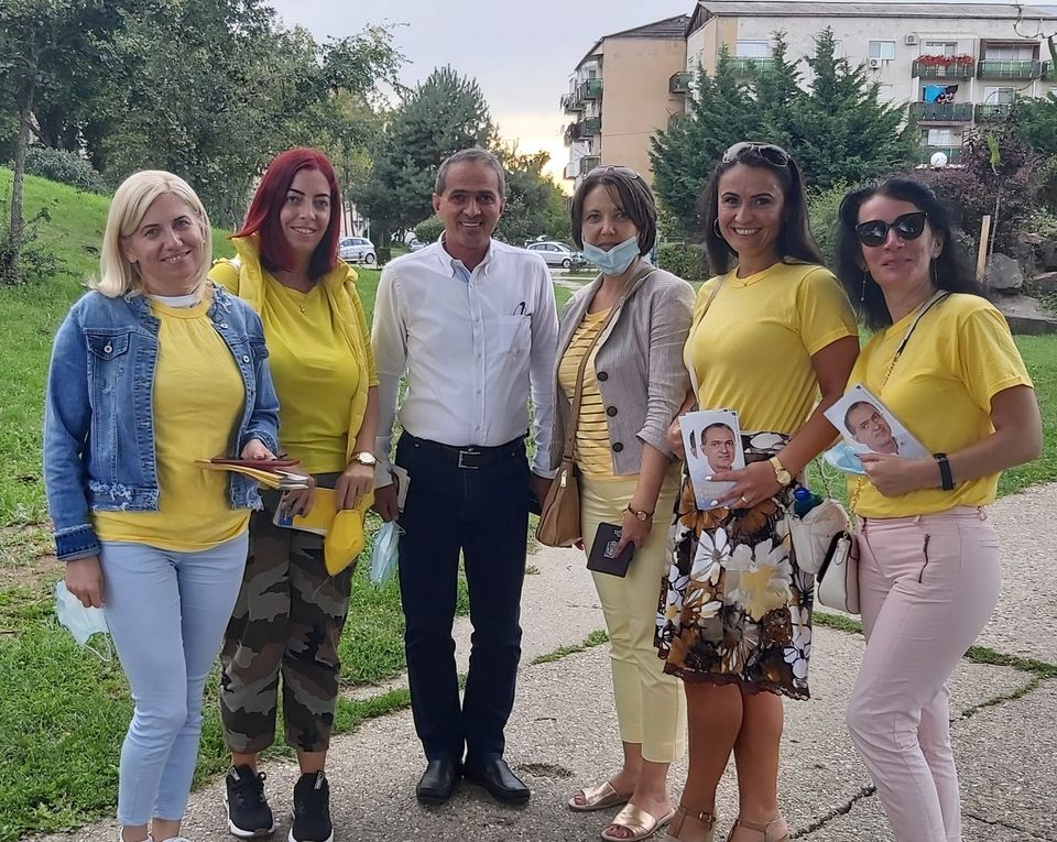 Adrian Albu, în parcul UFO