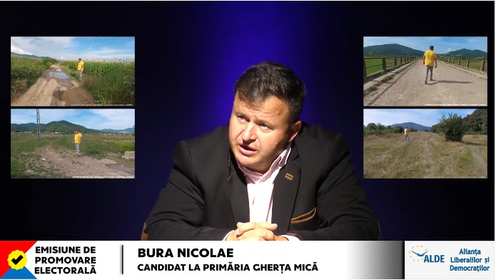 VIDEO. Nicolae Bura, candidatul ALDE la Primăria Gherța Mică