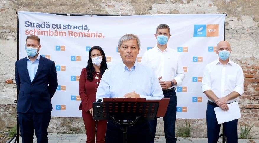 Lansarea candidaților Alianței USR-PLUS din jud. Satu Mare s-a făcut în prezența copreședinților Dan Barna și Dacian Cioloș