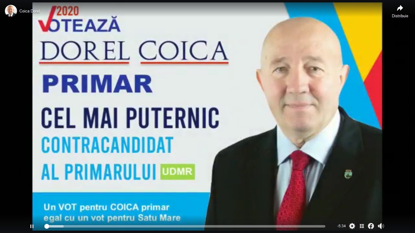 DOREL COICA: ”Aceste cinci minute ar putea face DIFERENȚA. Mesaj către SĂTMĂRENI