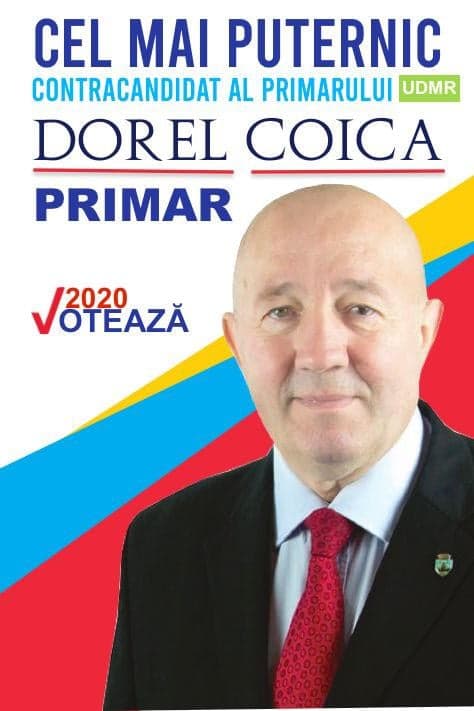 De ce votăm DOREL COICA? Patru motive SERIOASE