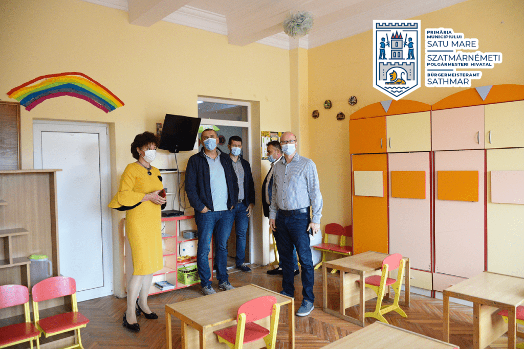 Grădinița cu Program Prelungit nr. 6 din municipiul Satu Mare a fost modernizată