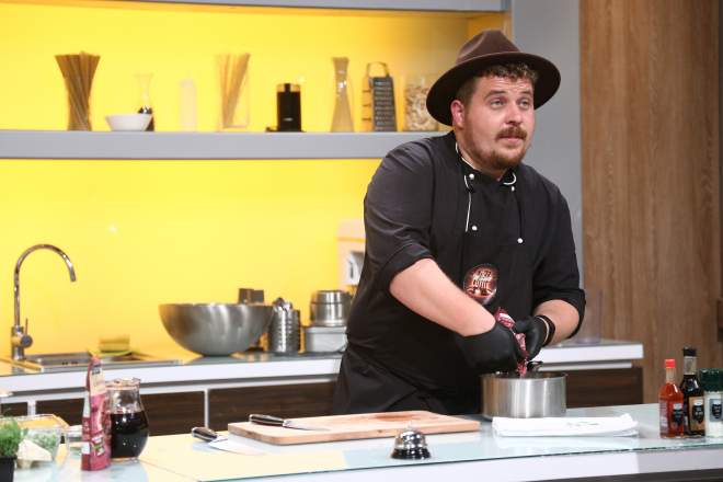 Sătmăreanul Angelo Ardelean i-a uimit pe jurații „Chefi la cuțite”