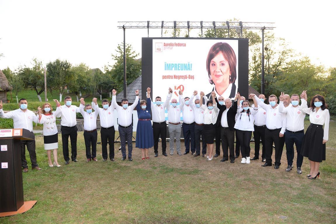 Programul pentru Negrești, prezentat de candidații PSD