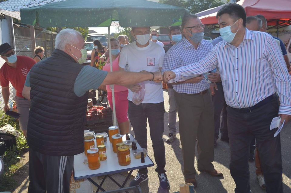 Radu Roca și echipa PSD, la Ardud și Mădăras