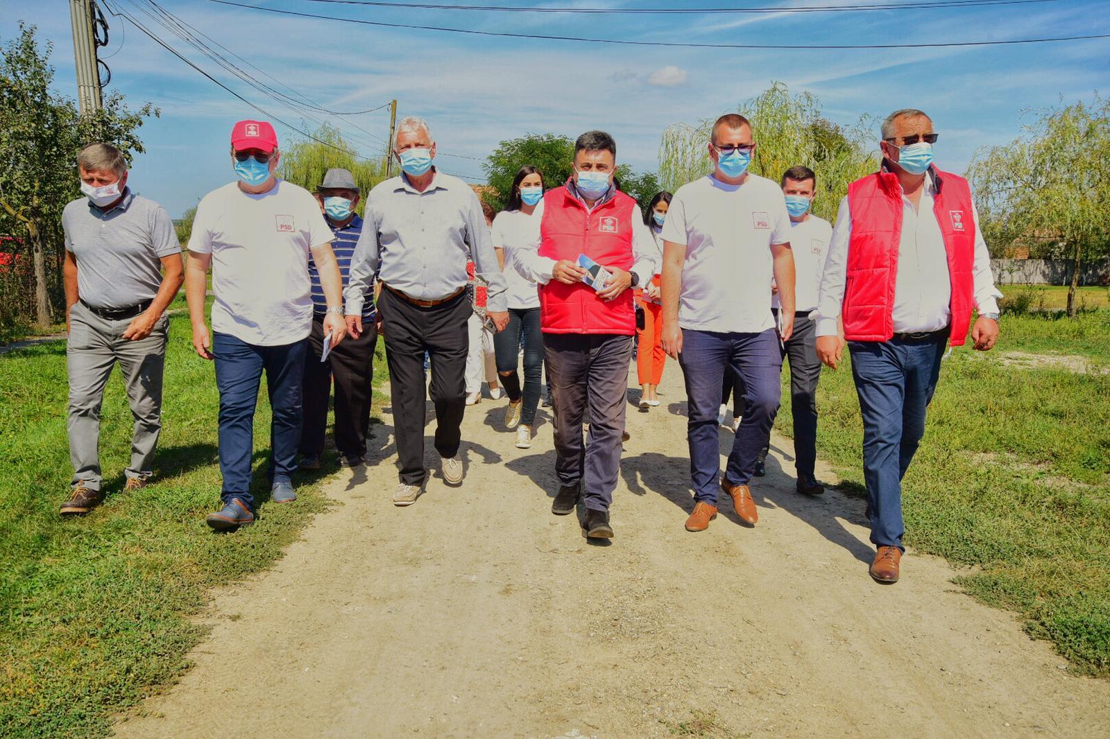 Duminică în campanie la Supur