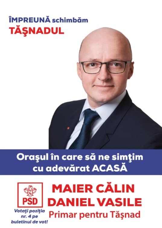Maier Călin Vasile, candidatul PSD la Primăria Tășnad